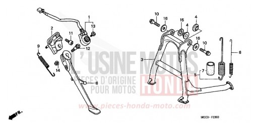 STAND CB1100SFY de 2000