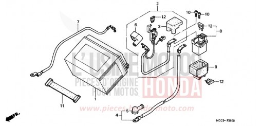 BATTERY CB1100SFY de 2000