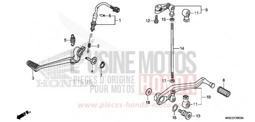 PEDAL VFR1200FDF de 2015