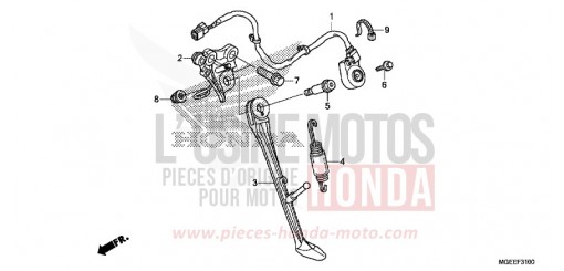 CAVALLETTO VFR1200FDF di 2015