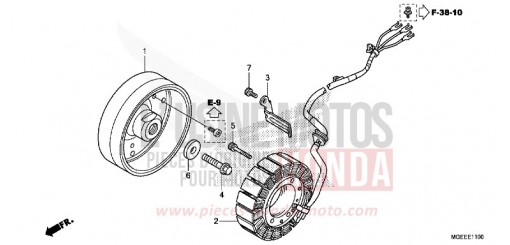 GENERATORE VFR1200FF di 2015