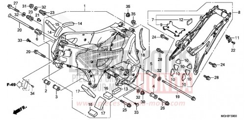 TELAIO VFR1200XDC di 2012