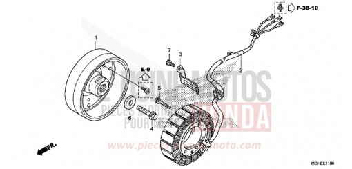 GENERATORE VFR1200XDE di 2014
