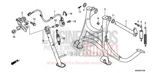 STAND VFR1200XDE de 2014