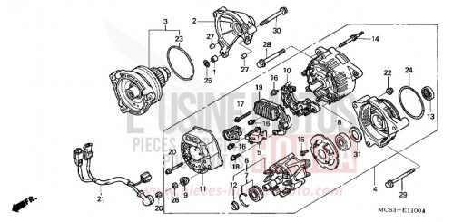 GENERATORE ST1300A2 di 2002