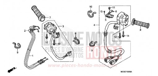 INTERRUTTORE/CAVO ST1300AE di 2014