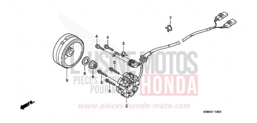 GENERATOR CRF250R4 de 2004