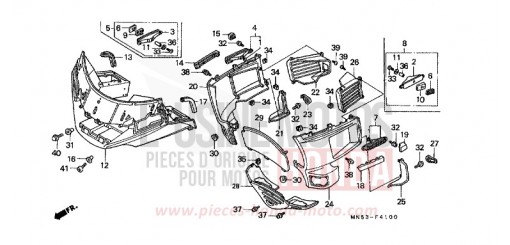 FAIRING GL1500L de 1990