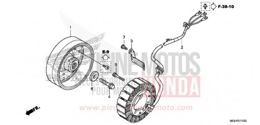 GENERATOR VFR1200XF de 2015