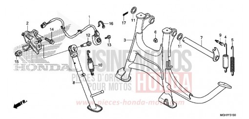 CAVALLETTO VFR1200XF di 2015