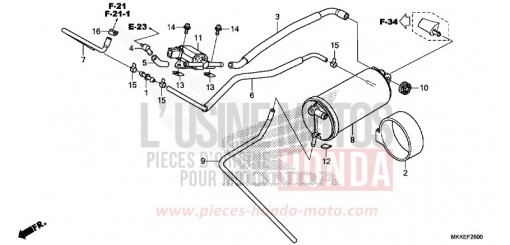 CANISTER CRF1000A2K de 2019