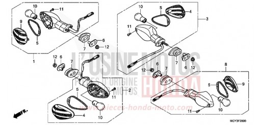 WINKER VFR800XD de 2013