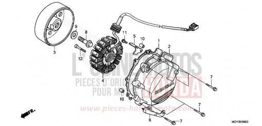 GENERATOR VFR800XD de 2013