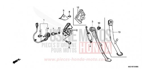 STAND VFR800XD de 2013