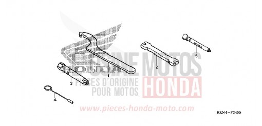 TOOLS CRF250R7 de 2007