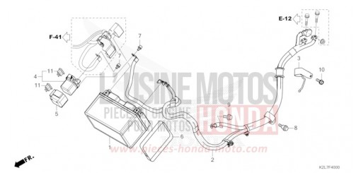 BATTERY ADV350AT de 2026