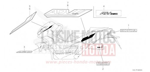 MARK/EMBLEM ADV350AT de 2026