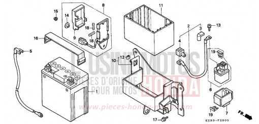 BATTERY CA125S de 1995