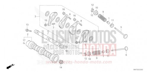 CAMSHAFT/VALVE ADV750T de 2026