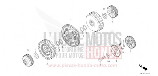 CLUTCH ADV750T de 2026