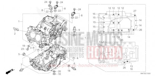 CRANKCASE ADV750T de 2026