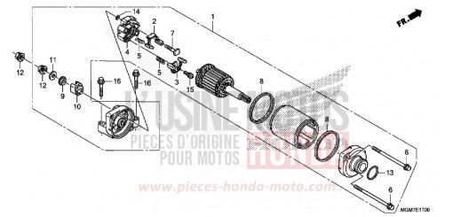 ANLASSER CB600FAD de 2013
