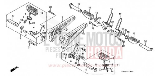 STEP CB250X de 1999
