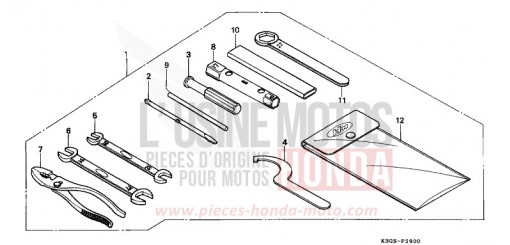 TOOLS CB250X de 1999