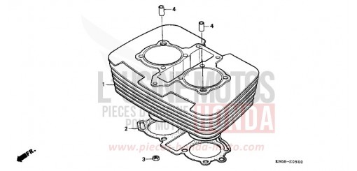 CYLINDER CB250X de 1999
