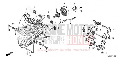 HEADLIGHT CB600FD de 2013