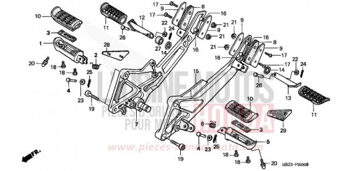 STUFE CB600FW de 1998