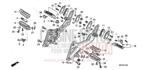 STUFE CB600FC de 2012