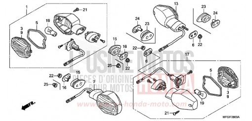BLINKER CB600FC de 2012