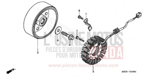 GENERATOR CB600F2 de 2002