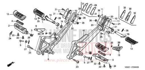 STUFE CB600F4 de 2004