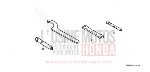 ATTREZZI CRF450R4 di 2004
