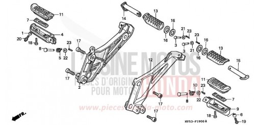STEP CB500R de 1994