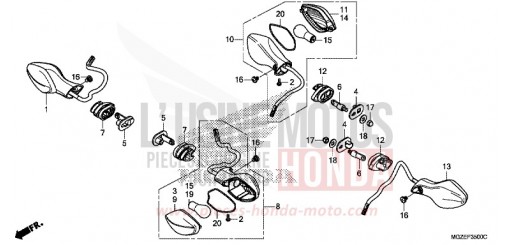 BLINKER CB500FAD de 2013