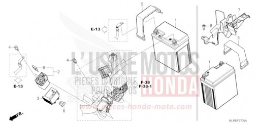 BATTERY CB500FAT de 2026