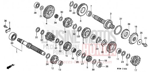 TRANSMISSION CB500SW de 1998