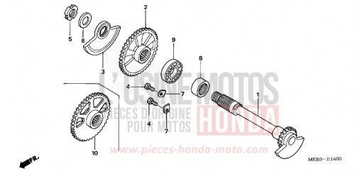BILANCIERE CRF450R7 di 2007