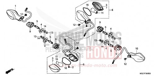 FRECCIA CB500XAD di 2013