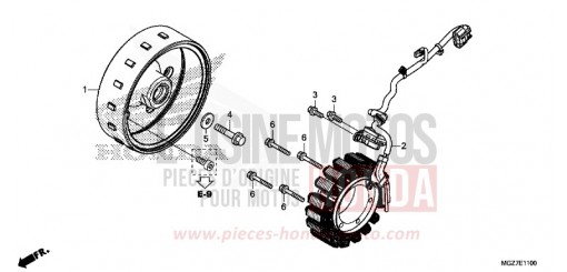 GENERATOR CB500XAD de 2013