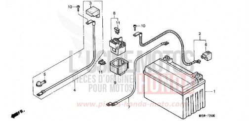 BATTERY CB500V de 1997