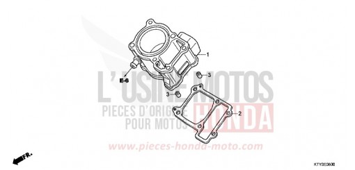 CYLINDER CBR125RSC de 2012