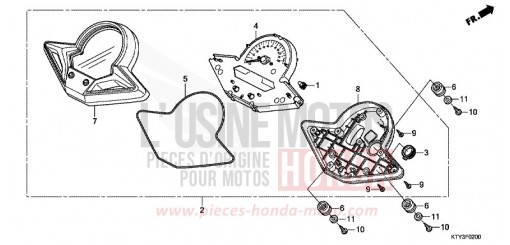 METER CBR125RSC de 2012