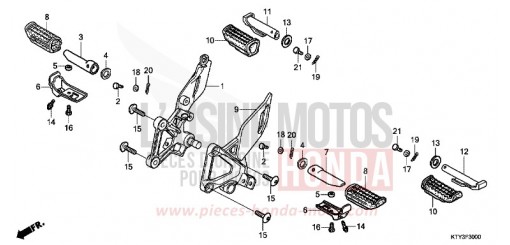 STEP CBR125RSC de 2012