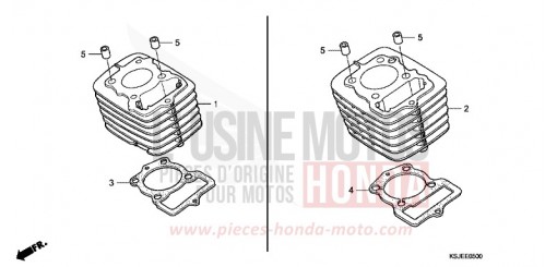 CYLINDER CRF100FB de 2011