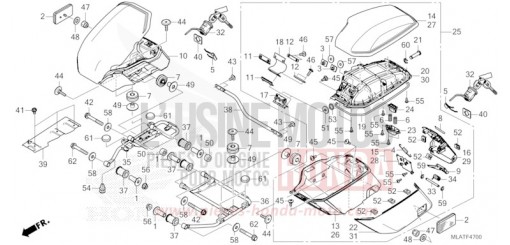 SADDLEBAG CMX1100A2T de 2026