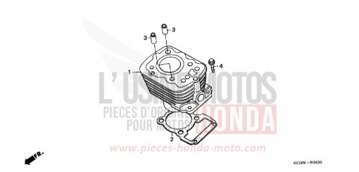 CYLINDER CG125W de 1998